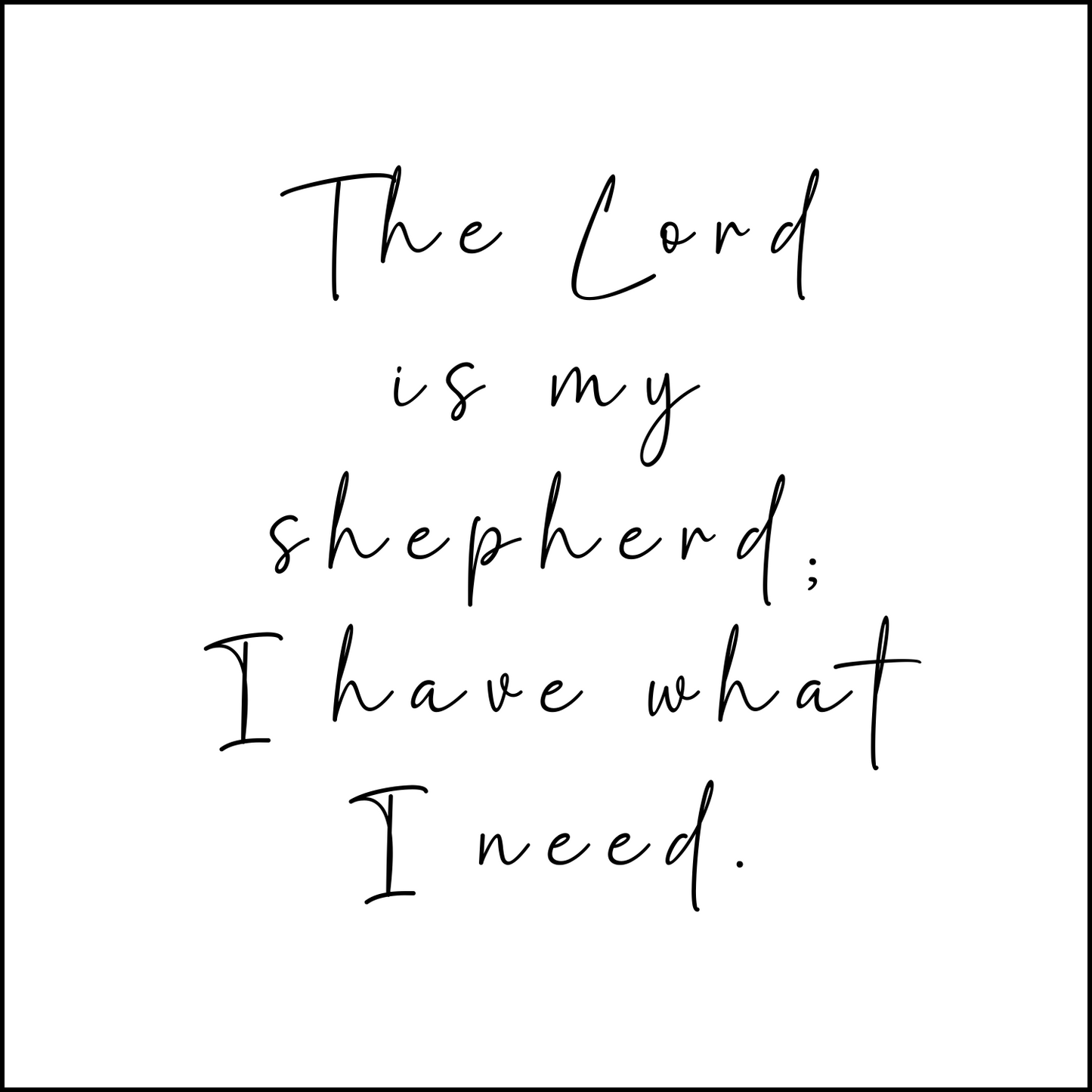 Precut Psalm 23 Quilt Squares - CSB
