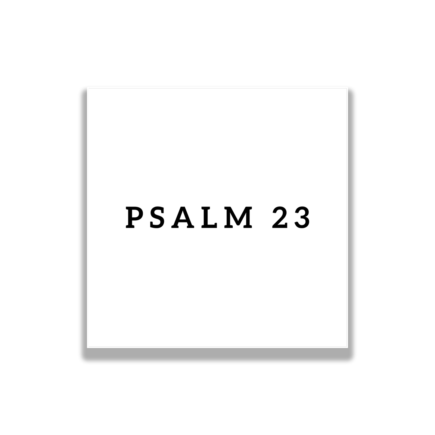 Psalm 23 Precut Quilt Squares Set – KJV Bible Verse Quilt Blocks for Christian Quilting Crafts