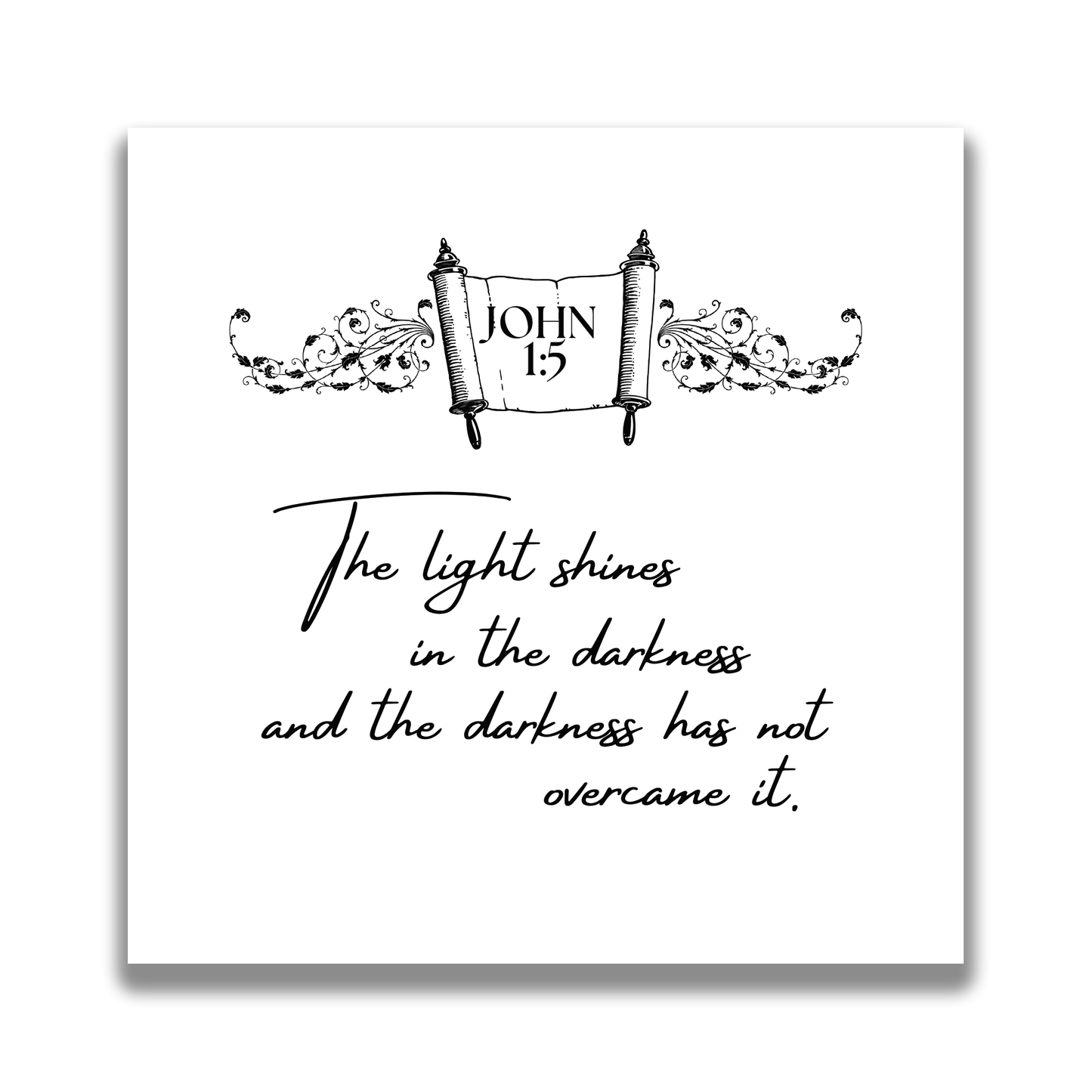 Custom Bible Verse Quilt Square | Personalized Fabric Charm Pack | Choose Verse, Font & Color | Christian Quilt Fabric