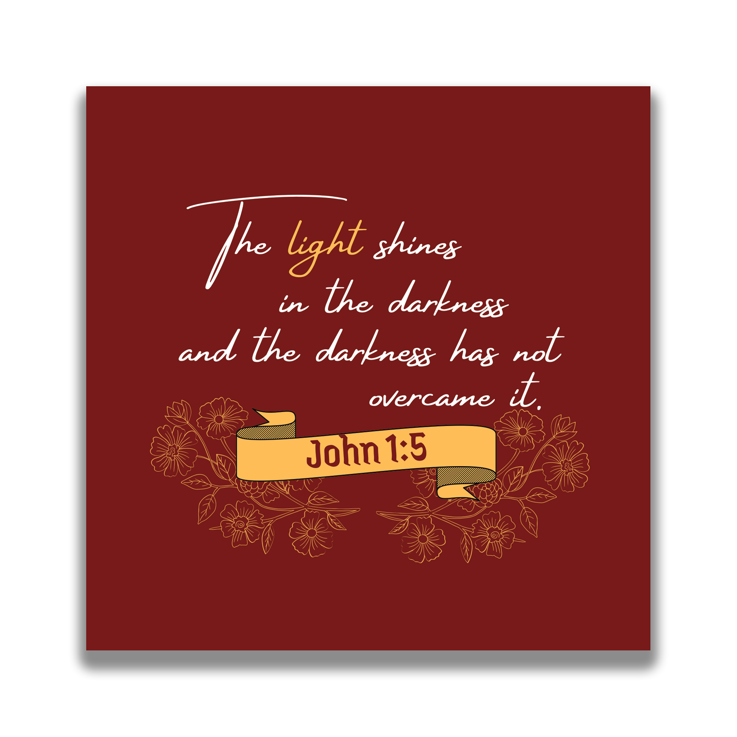 Custom Bible Verse Quilt Square | Personalized Fabric Charm Pack | Choose Verse, Font & Color | Christian Quilt Fabric