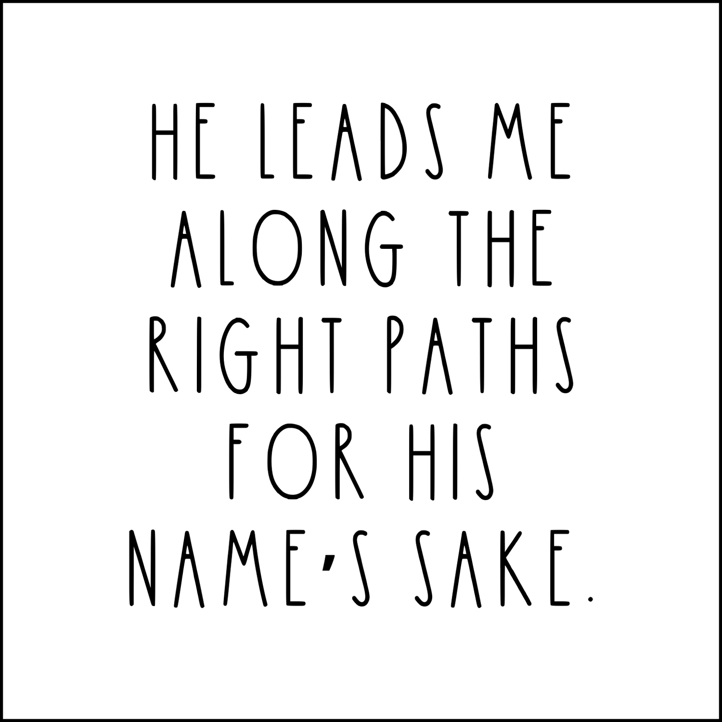 Precut Psalm 23 Quilt Squares - CSB