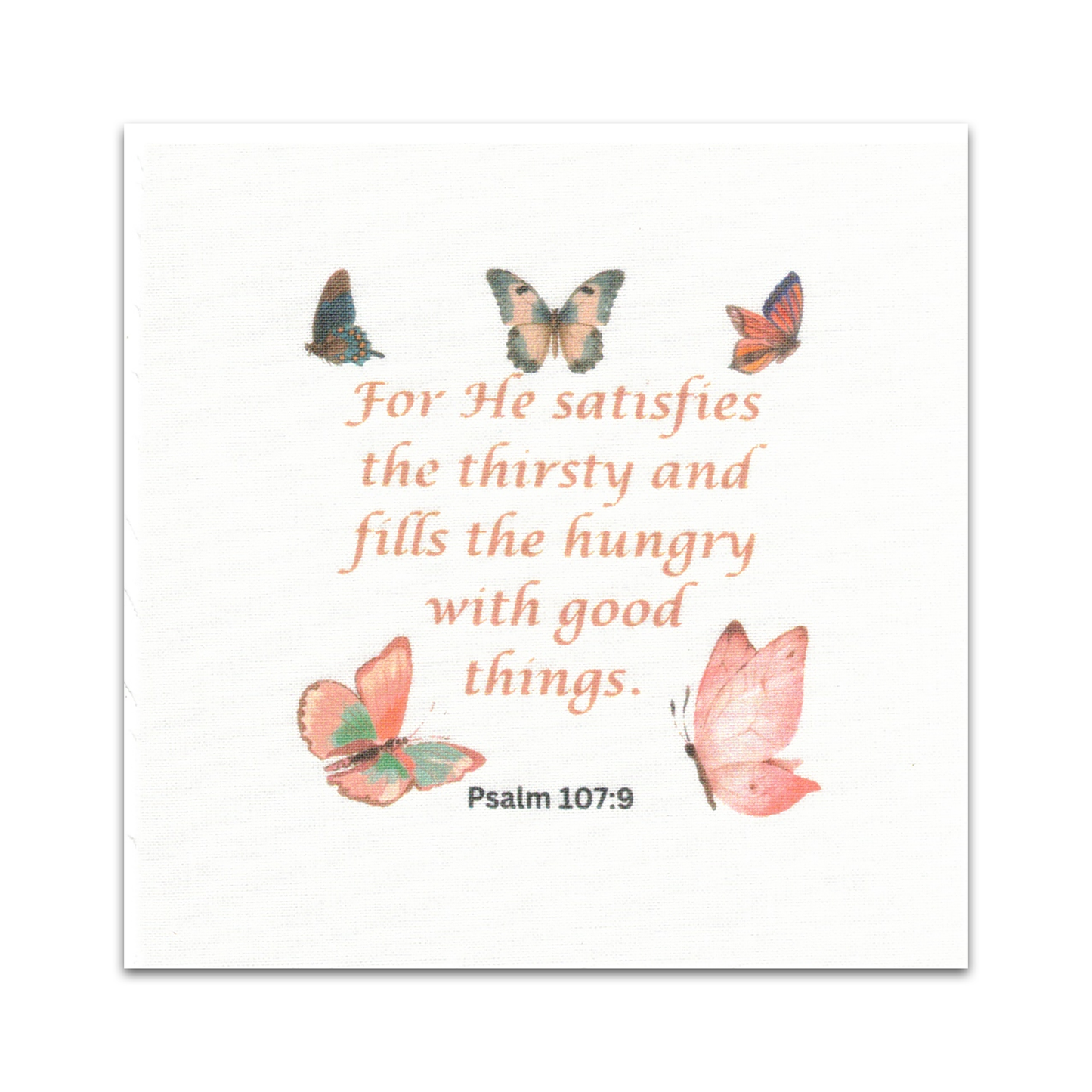 Set of 20 Food-Themed Bible Verse Quilt Squares - BIBLE018