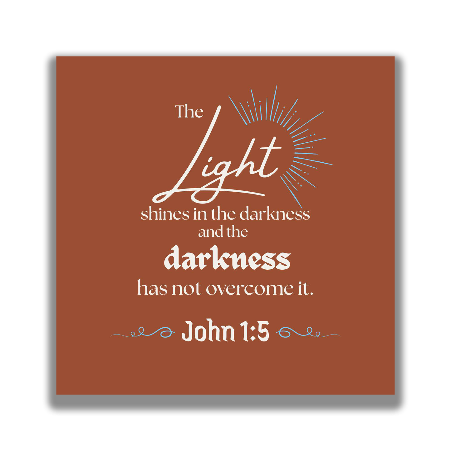 Custom Scripture Quilt Square – Personalized Bible Verse Fabric Charm Pack with Your Text, Font, and Color Choices