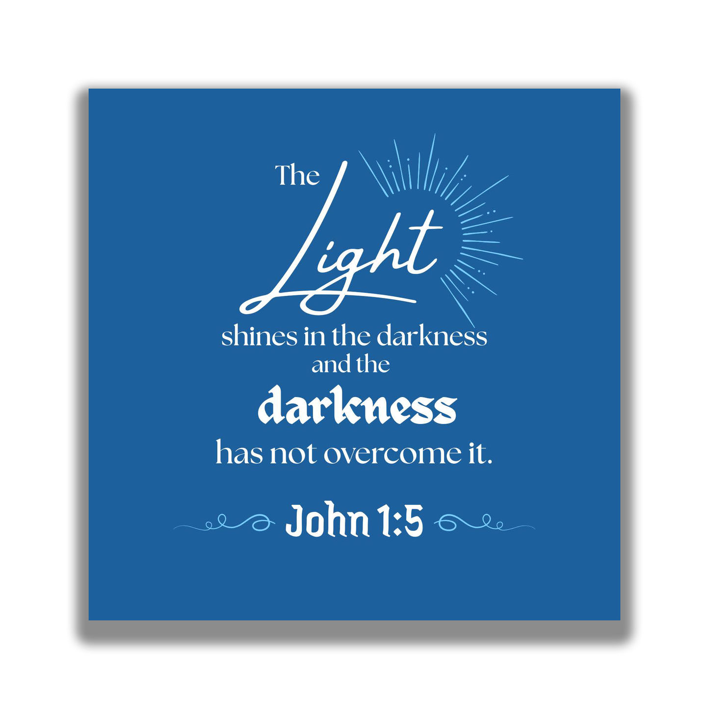 Custom Scripture Quilt Square – Personalized Bible Verse Fabric Charm Pack with Your Text, Font, and Color Choices