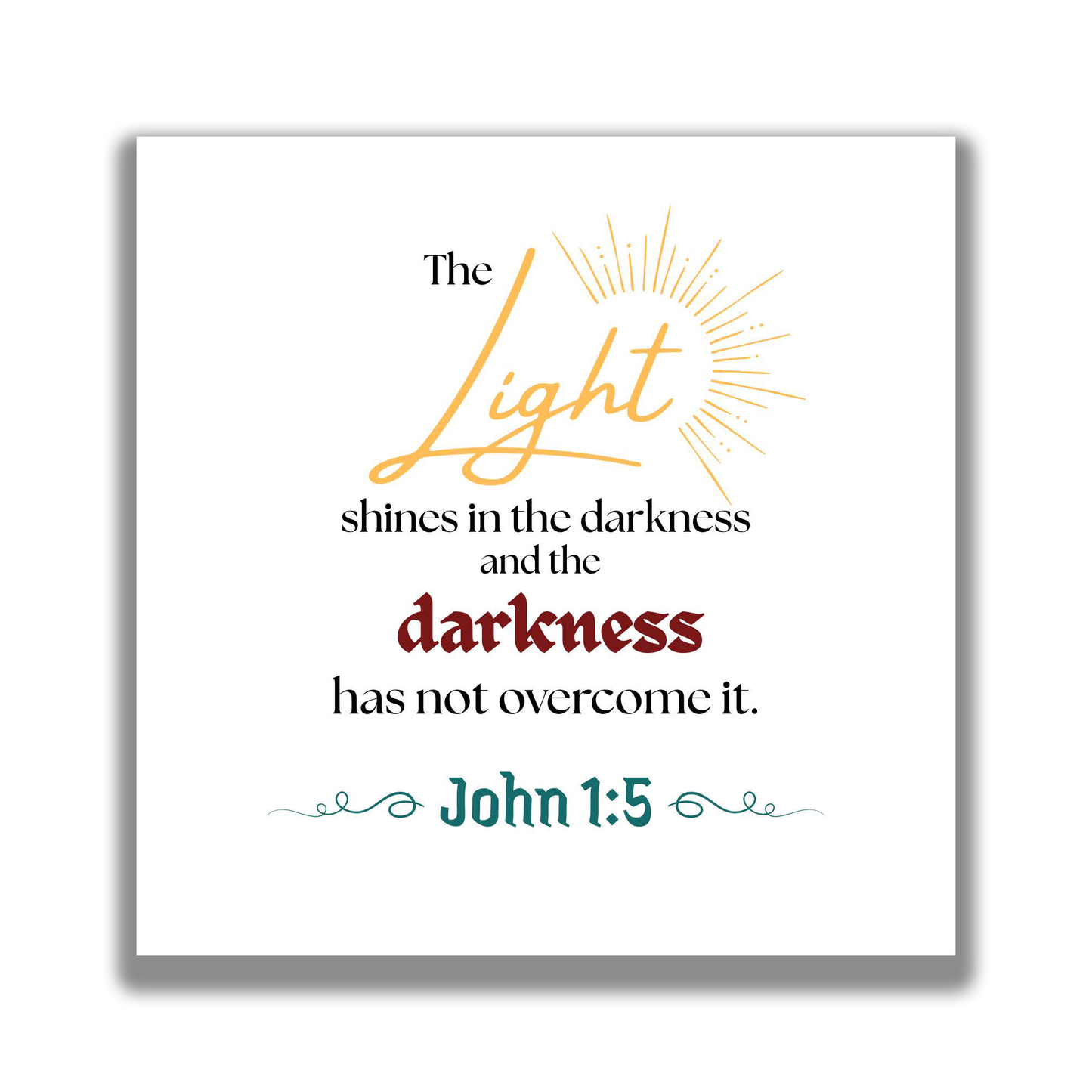 Custom Scripture Quilt Square – Personalized Bible Verse Fabric Charm Pack with Your Text, Font, and Color Choices