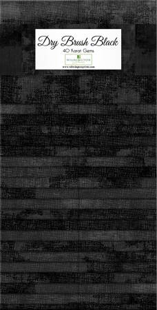 Wilmington - Dry Brush-Tonal Blender/Black - 2.5" Karat Gems/40ct - 842-92-842